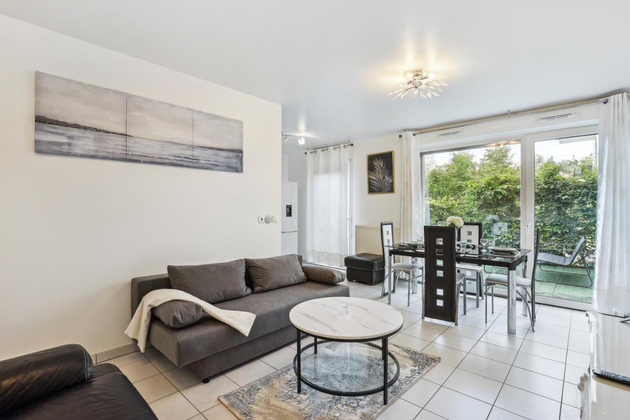 Apart-Chic-Les-Ulis With Balcon, Terrasse And Parking Les Ulis Eksteriør bilde